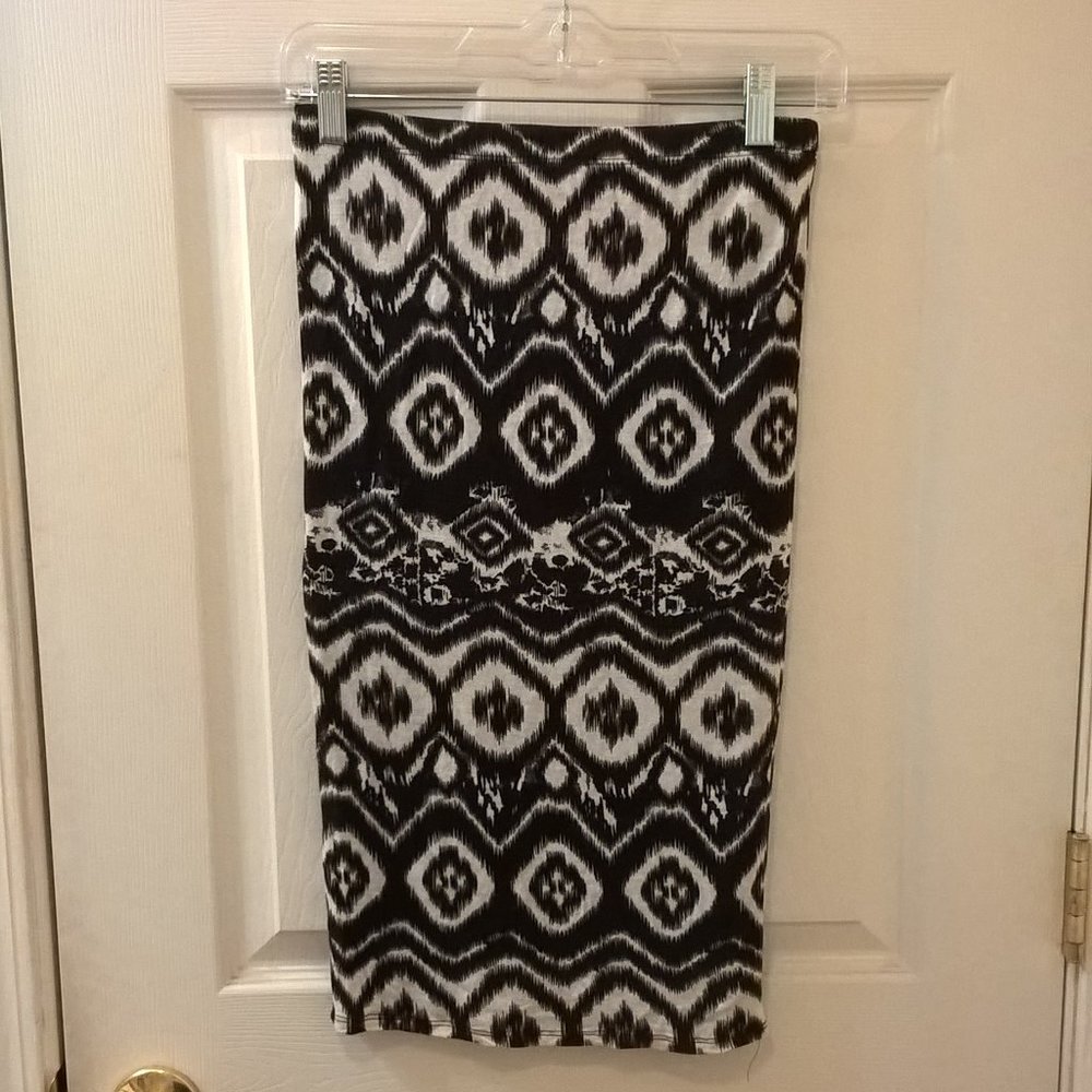 Rolla Coster Black/White Pencil Skirt Small